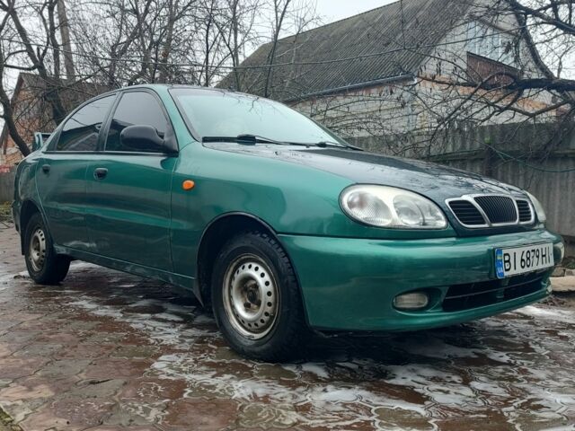 Зеленый Дэу Сенс, объемом двигателя 1.5 л и пробегом 238 тыс. км за 1850 $, фото 1 на Automoto.ua