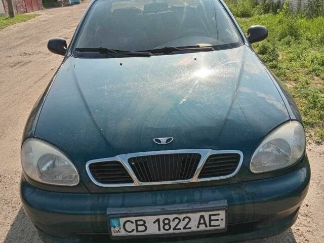 Зеленый Дэу Сенс, объемом двигателя 1.5 л и пробегом 246 тыс. км за 1450 $, фото 1 на Automoto.ua