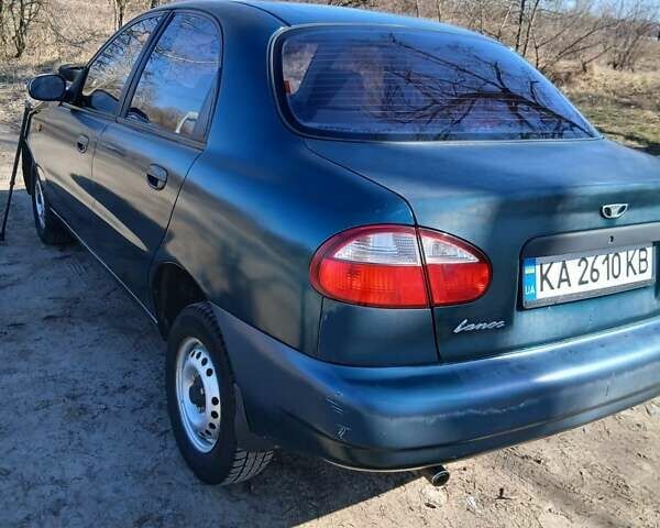 Зеленый Дэу Сенс, объемом двигателя 1.4 л и пробегом 145 тыс. км за 1490 $, фото 1 на Automoto.ua