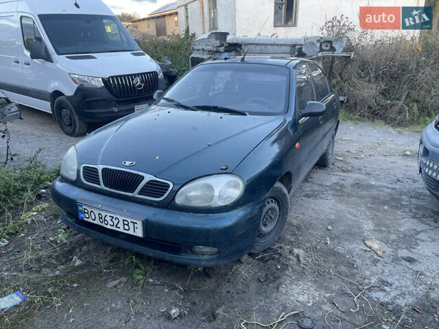 Зеленый Дэу Сенс, объемом двигателя 1.3 л и пробегом 170 тыс. км за 900 $, фото 1 на Automoto.ua