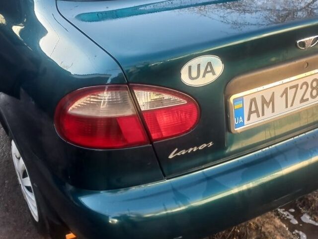 Зеленый Дэу Сенс, объемом двигателя 1.5 л и пробегом 133 тыс. км за 2700 $, фото 1 на Automoto.ua