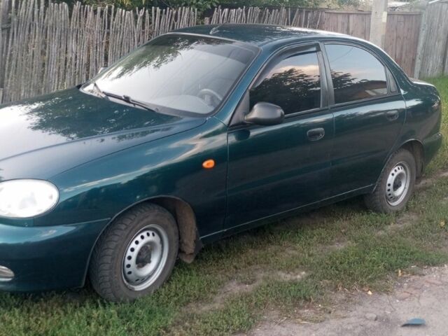 Зеленый Дэу Сенс, объемом двигателя 1.3 л и пробегом 180 тыс. км за 2200 $, фото 1 на Automoto.ua