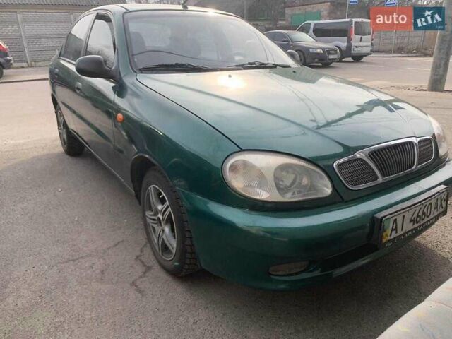 Зелений Деу Сенс, об'ємом двигуна 1.5 л та пробігом 178 тис. км за 2000 $, фото 1 на Automoto.ua