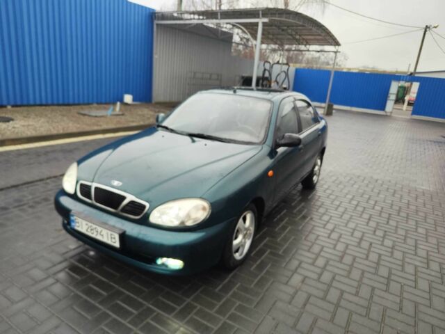 Зеленый Дэу Сенс, объемом двигателя 1.5 л и пробегом 283 тыс. км за 2300 $, фото 1 на Automoto.ua