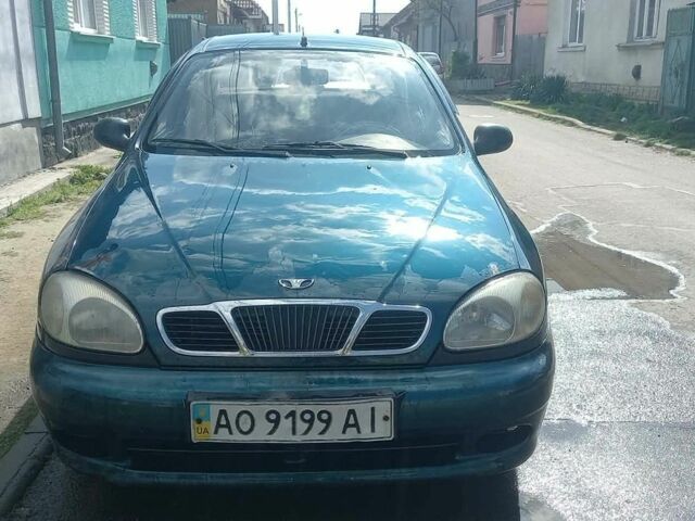 Зеленый Дэу Сенс, объемом двигателя 1 л и пробегом 345 тыс. км за 650 $, фото 1 на Automoto.ua
