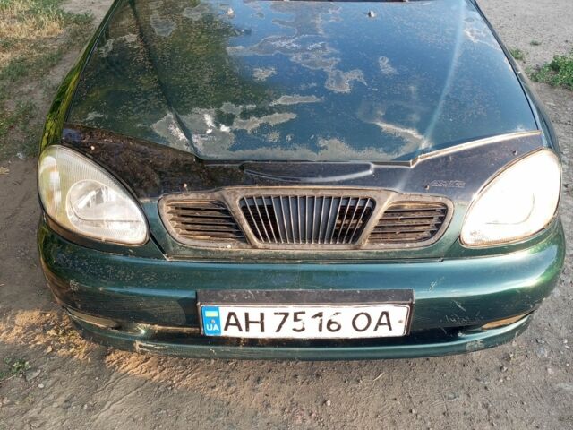 Зелений Деу Сенс, об'ємом двигуна 1 л та пробігом 270 тис. км за 900 $, фото 1 на Automoto.ua