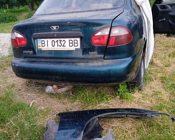 Зеленый Дэу Сенс, объемом двигателя 1.3 л и пробегом 156 тыс. км за 1199 $, фото 1 на Automoto.ua
