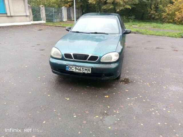 Зеленый Дэу Сенс, объемом двигателя 1.5 л и пробегом 257 тыс. км за 1000 $, фото 1 на Automoto.ua