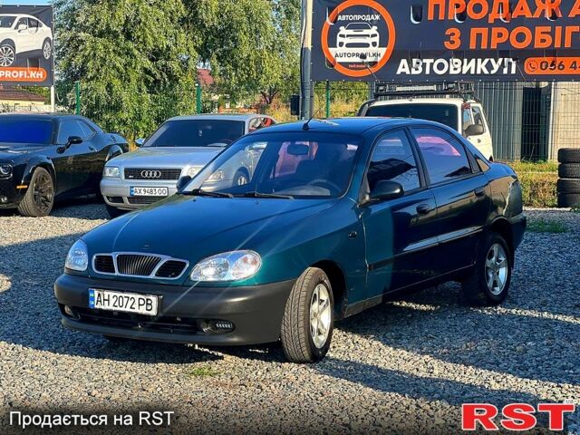 Зелений Деу Сенс, об'ємом двигуна 1.4 л та пробігом 160 тис. км за 1450 $, фото 1 на Automoto.ua