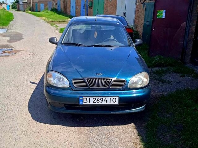 Зеленый Дэу Сенс, объемом двигателя 1.3 л и пробегом 230 тыс. км за 1400 $, фото 1 на Automoto.ua