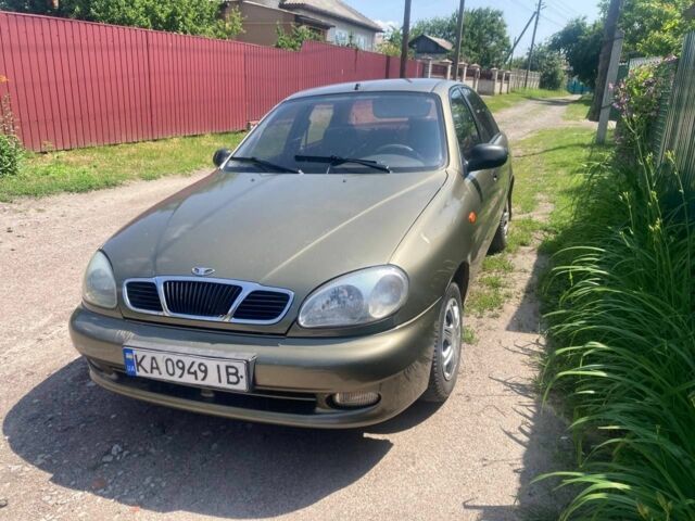 Зеленый Дэу Сенс, объемом двигателя 1.5 л и пробегом 200 тыс. км за 1650 $, фото 1 на Automoto.ua