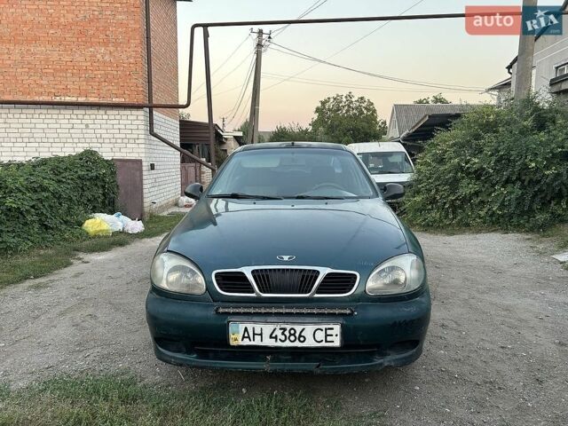 Зеленый Дэу Сенс, объемом двигателя 1.5 л и пробегом 260 тыс. км за 785 $, фото 1 на Automoto.ua