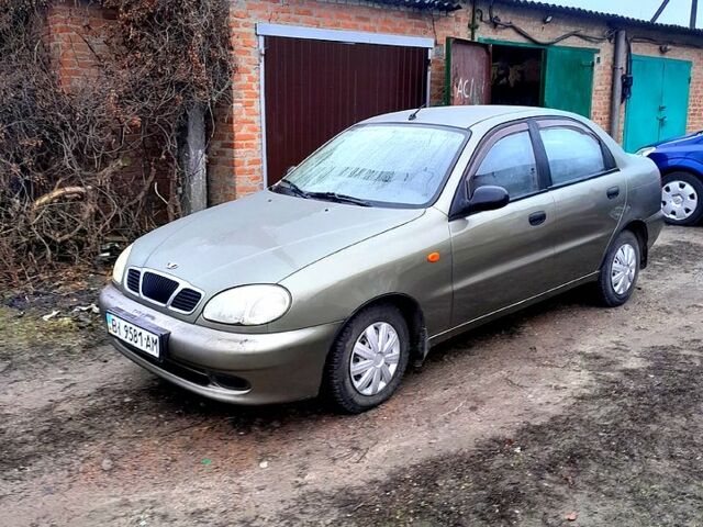 Зелений Деу Сенс, об'ємом двигуна 1.3 л та пробігом 109 тис. км за 2000 $, фото 1 на Automoto.ua