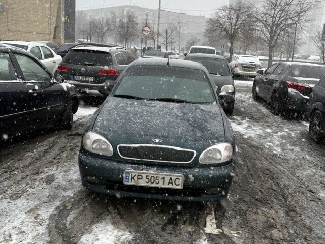 Зеленый Дэу Сенс, объемом двигателя 1.5 л и пробегом 189 тыс. км за 1200 $, фото 1 на Automoto.ua