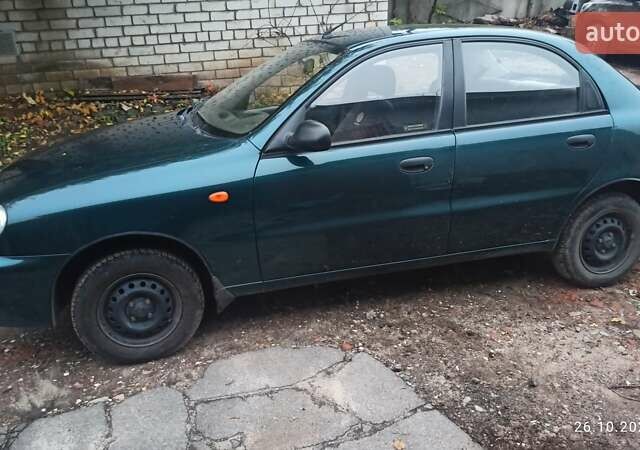 Зеленый Дэу Сенс, объемом двигателя 1.3 л и пробегом 135 тыс. км за 2500 $, фото 1 на Automoto.ua