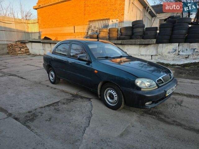 Зеленый Дэу Сенс, объемом двигателя 1.3 л и пробегом 226 тыс. км за 1550 $, фото 1 на Automoto.ua