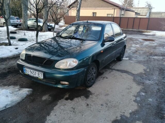 Зеленый Дэу Сенс, объемом двигателя 1.5 л и пробегом 240 тыс. км за 1800 $, фото 1 на Automoto.ua