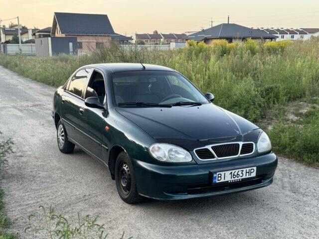 Зелений Деу Сенс, об'ємом двигуна 1.5 л та пробігом 250 тис. км за 800 $, фото 1 на Automoto.ua