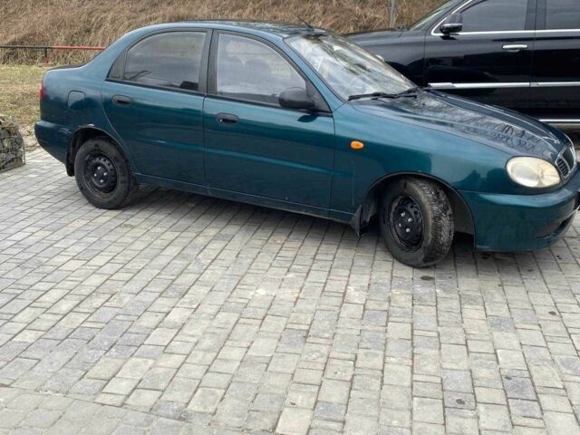 Зеленый Дэу Сенс, объемом двигателя 1.4 л и пробегом 195 тыс. км за 1550 $, фото 1 на Automoto.ua