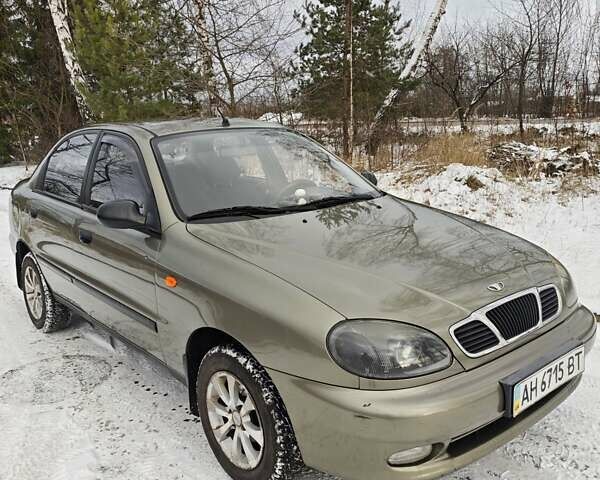 Зеленый Дэу Сенс, объемом двигателя 1.3 л и пробегом 193 тыс. км за 2200 $, фото 1 на Automoto.ua