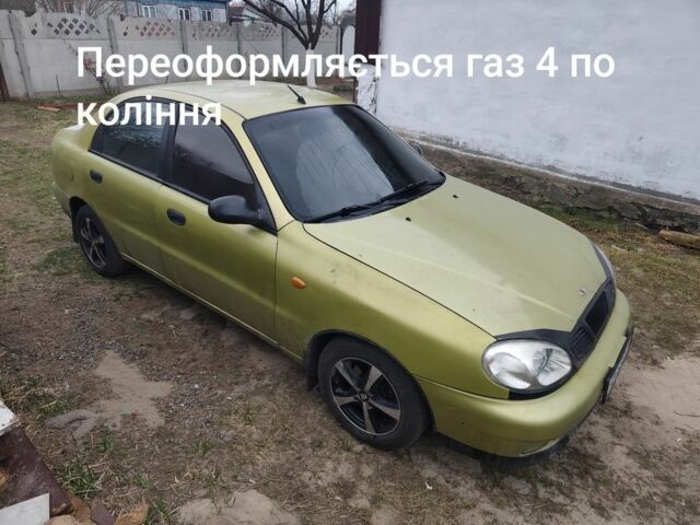 Зеленый Дэу Сенс, объемом двигателя 1.6 л и пробегом 406 тыс. км за 1800 $, фото 1 на Automoto.ua
