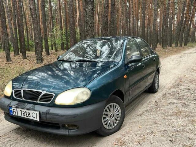 Зеленый Дэу Сенс, объемом двигателя 1.3 л и пробегом 186 тыс. км за 950 $, фото 1 на Automoto.ua