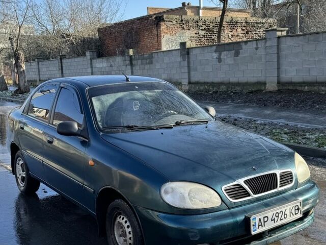 Зеленый Дэу Сенс, объемом двигателя 1.4 л и пробегом 180 тыс. км за 1350 $, фото 1 на Automoto.ua