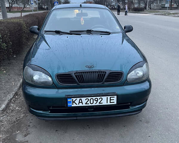Зеленый Дэу Сенс, объемом двигателя 1.3 л и пробегом 254 тыс. км за 2100 $, фото 1 на Automoto.ua