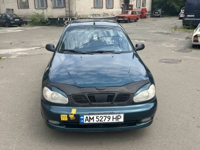 Зеленый Дэу Сенс, объемом двигателя 1.4 л и пробегом 245 тыс. км за 1600 $, фото 1 на Automoto.ua