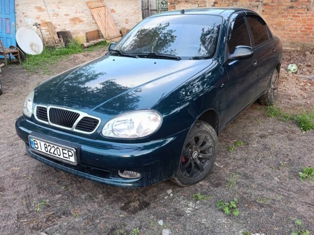 Зеленый Дэу Сенс, объемом двигателя 1.3 л и пробегом 270 тыс. км за 2200 $, фото 1 на Automoto.ua