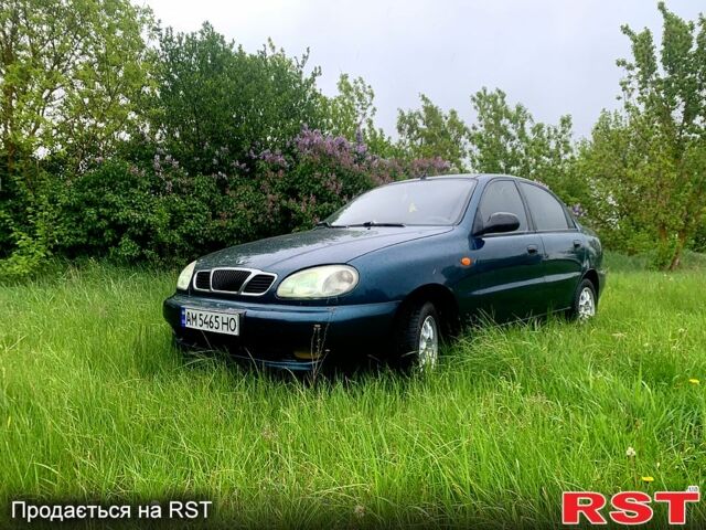 Зеленый Дэу Сенс, объемом двигателя 1.3 л и пробегом 210 тыс. км за 2200 $, фото 1 на Automoto.ua