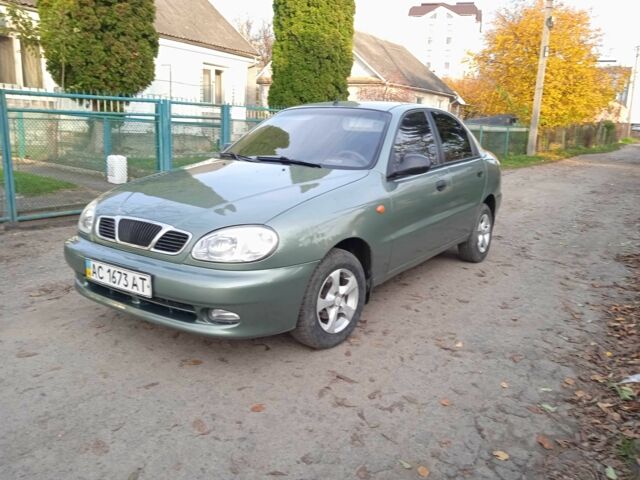 Зеленый Дэу Сенс, объемом двигателя 1.5 л и пробегом 202 тыс. км за 1750 $, фото 1 на Automoto.ua