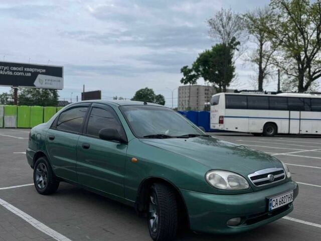 Зеленый Дэу Сенс, объемом двигателя 1.6 л и пробегом 180 тыс. км за 2300 $, фото 1 на Automoto.ua