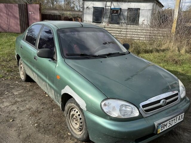 Зеленый Дэу Сенс, объемом двигателя 1.3 л и пробегом 220 тыс. км за 2000 $, фото 1 на Automoto.ua