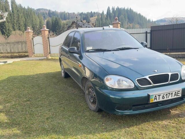 Зелений Деу Сенс, об'ємом двигуна 1.3 л та пробігом 200 тис. км за 1800 $, фото 1 на Automoto.ua