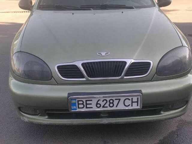 Зеленый Дэу Сенс, объемом двигателя 1.5 л и пробегом 250 тыс. км за 2100 $, фото 1 на Automoto.ua