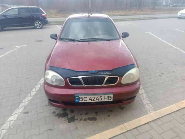 Красный Дэу T13110, объемом двигателя 1.3 л и пробегом 170 тыс. км за 1580 $, фото 1 на Automoto.ua