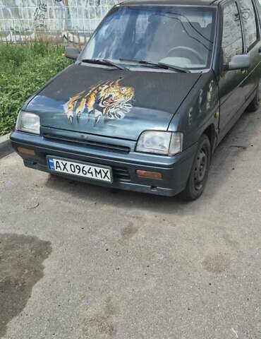 Зеленый Дэу Тико, объемом двигателя 0.8 л и пробегом 140 тыс. км за 1200 $, фото 1 на Automoto.ua