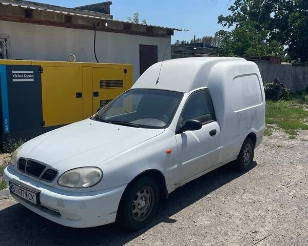Белый Дэу Lanos Cargo, объемом двигателя 1.5 л и пробегом 190 тыс. км за 1293 $, фото 1 на Automoto.ua