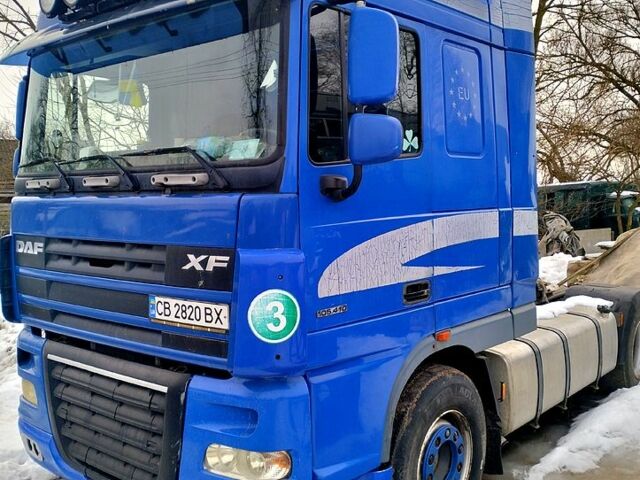 Синий Даф 105, объемом двигателя 12 л и пробегом 966 тыс. км за 9800 $, фото 1 на Automoto.ua