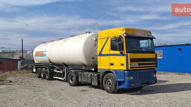 Даф 95 1999 у Дніпро (Дніпропетровську) на Automoto.ua Жовтий Даф 95, об'ємом двигуна 12.58 л та пробігом 1 тис. км за 8000 $, фото 1 на Automoto.ua