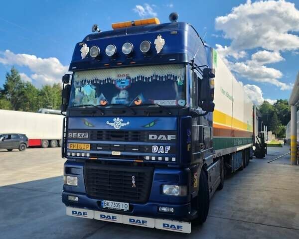 Серый Даф 95, объемом двигателя 12.6 л и пробегом 2 тыс. км за 12500 $, фото 1 на Automoto.ua