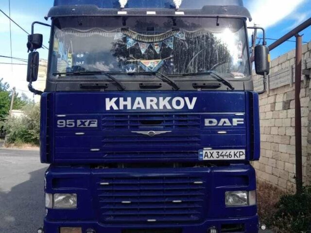 Синій Даф 95, об'ємом двигуна 12.58 л та пробігом 180 тис. км за 8000 $, фото 1 на Automoto.ua