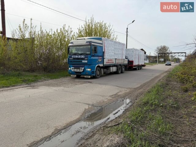 Синий Даф 95, объемом двигателя 12 л и пробегом 140 тыс. км за 52000 $, фото 1 на Automoto.ua