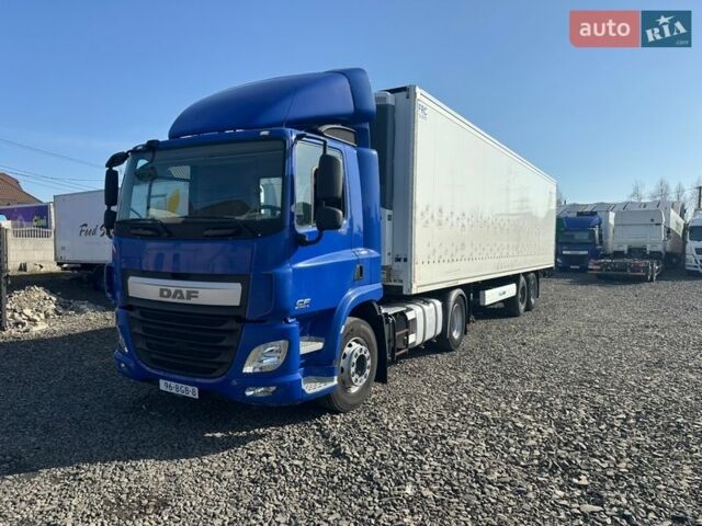 Синий Даф СФ, объемом двигателя 10.8 л и пробегом 485 тыс. км за 33200 $, фото 1 на Automoto.ua