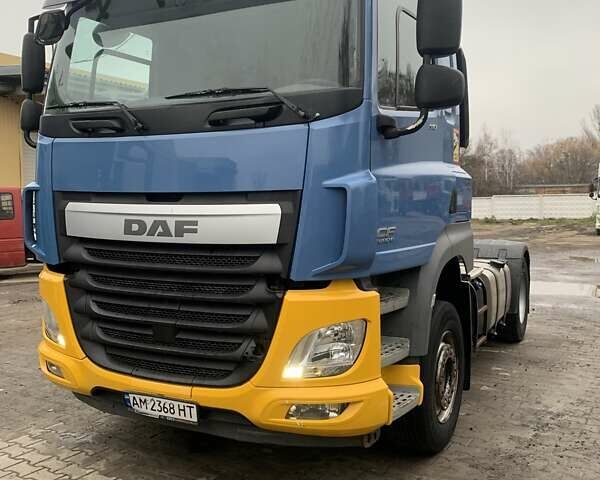 Синій Даф CF, об'ємом двигуна 12.9 л та пробігом 600 тис. км за 20000 $, фото 1 на Automoto.ua