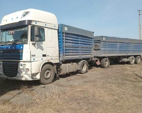 Білий Даф XF, об'ємом двигуна 12.9 л та пробігом 980 тис. км за 13500 $, фото 1 на Automoto.ua