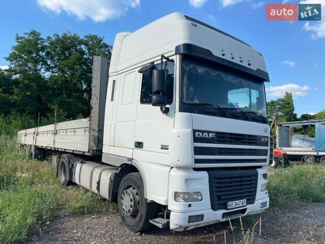 Белый Даф ХФ, объемом двигателя 12.58 л и пробегом 900 тыс. км за 6800 $, фото 1 на Automoto.ua