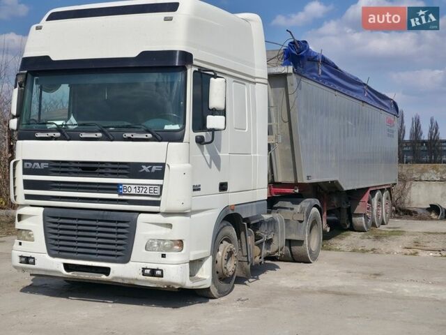 Белый Даф ХФ, объемом двигателя 12.6 л и пробегом 100 тыс. км за 9000 $, фото 1 на Automoto.ua