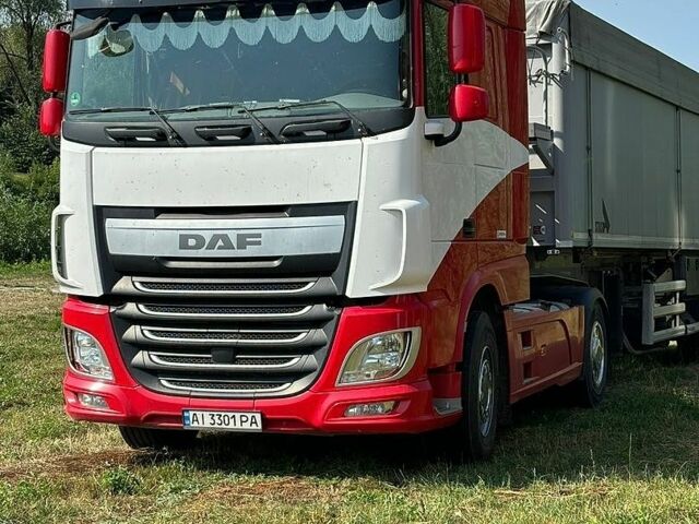 Красный Даф ХФ, объемом двигателя 12.9 л и пробегом 1000 тыс. км за 23000 $, фото 1 на Automoto.ua